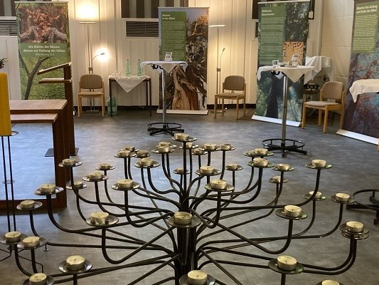 Blick in die Ausstellung		Foto: EB