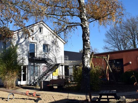 Das Ev. Familienzentrum Comenius im Höltingweg 4 und 