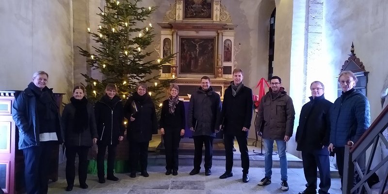 Das Detmolder Vokalensemble lädt zu einem nachweihnachtlichen Konzert ein.  (Foto: privat