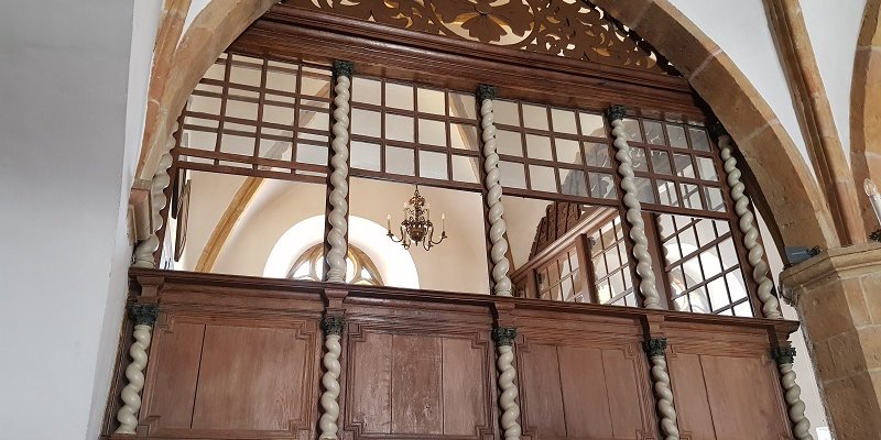 Impressionen von der Stadtkirche in Rheda. 		Foto: bst