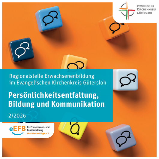 Themenflyer Persönlichkeitsentfaltung, Bildung & kommunikation 2026/2